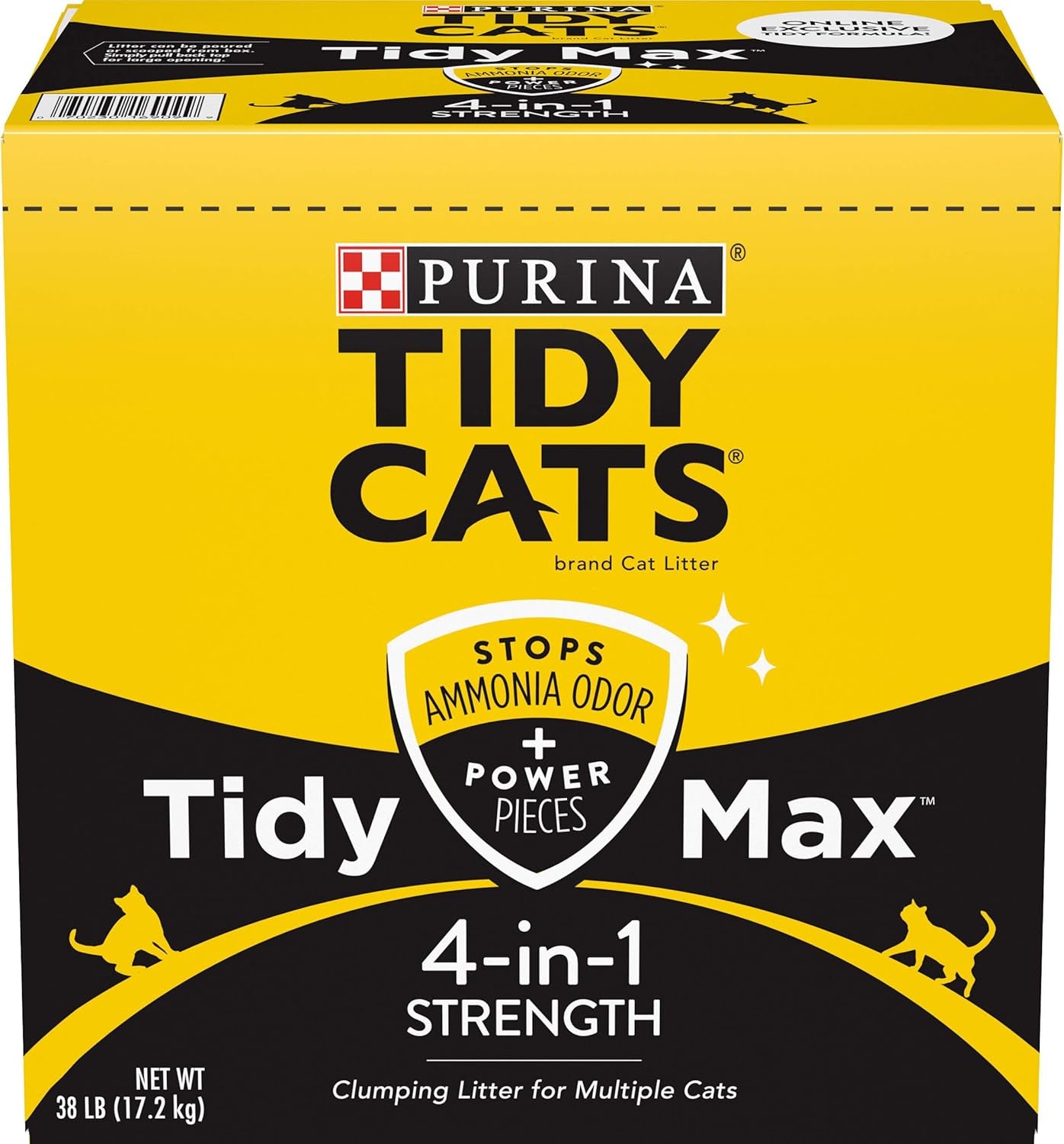Purina  4-In-1 Strength Clumping Cat Litter