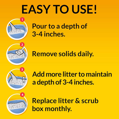 Purina  4-In-1 Strength Clumping Cat Litter